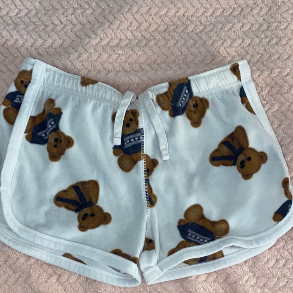 teddy bear pj shorts